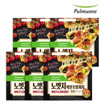 풀무원 [풀무원] 노엣지 꽉찬토핑 피자(페퍼로니 콤비네이션) 388g x 6판, 페퍼로니 콤비네이션(388g) x 6판