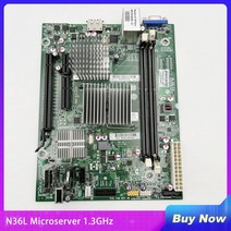 HP N36L 마이크로서버 1.3GHz 마더보드 620826-001 613775-001 완벽한 테스트 완료, 마더 보드