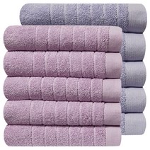 호텔수건 170g 퍼플라인 30수 코마사, 라일락퍼플, 라벤더퍼플, 10장