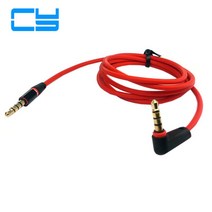 90 도 앵글 타입 오디오 3.5mm ~ 케이블 4 POS. 자동차 Aux 라인, 01 100cm