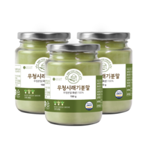 바로푸드 국산 무청 시래기가루 분말 150g, 3통