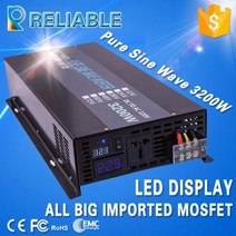 3200W 자동차 전원 인버터 12V 220V 태양 광 인버터 DCAC 변환기 변압기 24V36V48V110120V230V240V, 36V+220V+영국
