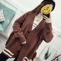 [모비딕컴퍼니] 여성가디건 오버핏니트 미니가디건 여성니트티 여성니트 이즈 빅사이즈가디건