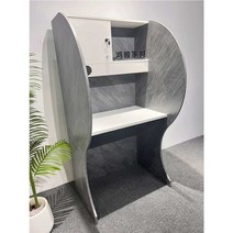 독서실 책상 1인 스터디 개인 원목 테이블 가정용, 80x60x120 간단한 스타일