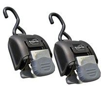 BoatBuckle G2 스테인리스 스틸 트랜섬 버클 1쌍 보트 고정용 트레일러 [미국 직배송], Tie-Down, Stainless Steel