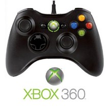 엑스박스360 xbox360 중고 정품 유선패드 컨트롤러, 1개