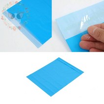 옥이드림 택배 봉투 30X38 블루 옷택배비닐 쇼핑몰포장봉투 비닐택배
