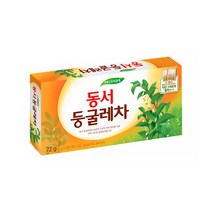 동서 둥굴레차 티백, 72g, 7개