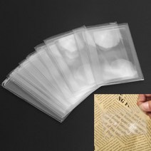 10 PCS 3 X 돋보기 확대 돋보기 프레넬 렌즈 8.005.500.04cm 측정기, 협동사, 10개