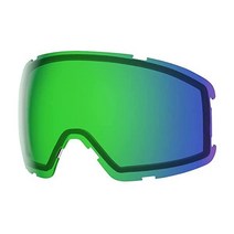 스미스 Sequence OTG 스키 고글 교체용 렌즈, Chromapop Everyday Green Mirro, One Size