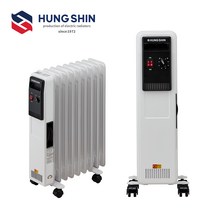 [50만대판매+국산제품]흥신 전기라디에이터 사무실 가정용 화장실 난방기 히터, 일반-9핀(타이머X)