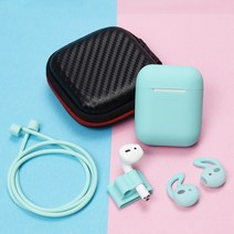 분실방지 에어팟 케이스 악세사리 올인원 세트, 핑크, 에어팟 케이스 풀세트