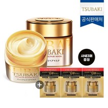 츠바키 프리미엄 리페어 마스크 180g 2종세트+[증정]마스크샤쉐 3매, 기타, 기타