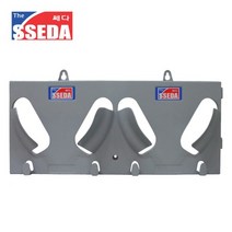 쎄다 안전모 걸이대 2구 걸이형 받침대 안전모 걸이 연결 사용 가능