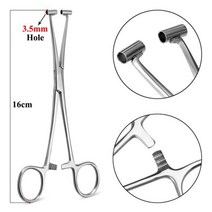 천공기 PHC파일 펀칭기1PC 외과 강철 바디 피어싱 도구 클램프 Septum Tragus 귀 집게 안전 오픈 라운드 플, 27 OT14006-27