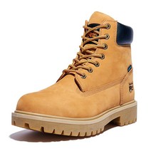 Timberland PRO 남성용 다이렉트 어태치먼트 15.2cm6인치 스틸 안전 토 방수 단열 산업용 작업 부츠 옐로우 10 115646