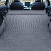 차박 캠핑 차량용 매트리스 SUV 특수 선반 트렁크 여행 뒷좌석 에어매트 쿠션 베개포함, J