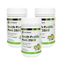 헬스팜 뉴질랜드 유기농 노니 캡슐 2500 240캡슐 3개 Healthfarm South Pacific Noni