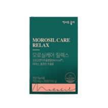 네추럴에프앤피 먹어도 좋아 모로실케어 릴렉스 19.6g 28정, 1개