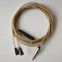 젠하이저 이어맥스 이어폰 오디오 케이블 IE80 IE8 IE8I 실버 코팅 업그레이드 구리선 마이크 볼륨 조절, [01] 기타