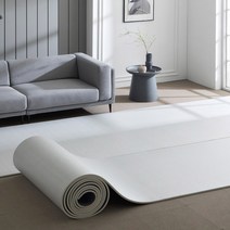 제로벨 1+1 15T PVC 층간소음 롤매트 폭140cm x 5m 거실 아이방 유아 어린이 놀이방 매트, 울스트라이프_그레이