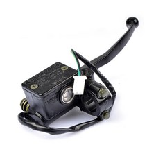 SODIAL Yamaha 125Cc YBR 125 프론트 브레이크 유압 펌프 실린더 Assy Right 용 오토바이 핸들 액 캘리퍼 마스터