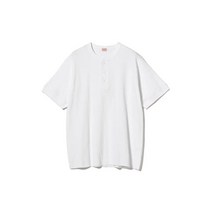 빔즈 플러스 T 셔츠 Healthknit 별주 벌집 열 헨리 넥 남성