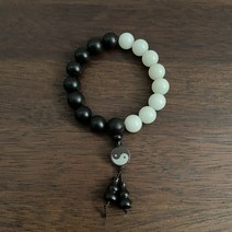 음양 불교 염주 흑단나무 보리수 단주 합장주 자동차 기어봉, 12mm