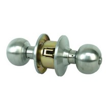 정화 도어락 문고리 현관문손잡이 도어록(원통형) 5001SS(열쇠없음)