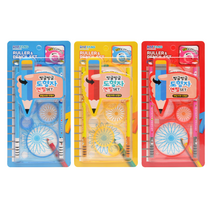 빙글빙글 도형자연필세트 HB연필 도형자, 상세페이지 참조, 상세페이지 참조