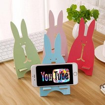 OC1461 각도조절 토끼 조립식 원목 스마트폰 거치대dc21a, 상세페이지 참조, 상세페이지 참조