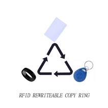 RFID NFC 스마트 칩 방수 링 125Khz T5577 복사기 재기록 가능 태그 키 1K S50 복제 토큰 배지, 08 CUID Ring-60MM