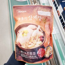피코크 누룽지 삼계탕 880g x 1개, 종이박스포장