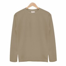 [레디핏] 무지 베이지 총알 원단 티셔츠_MOD007_BEIGE