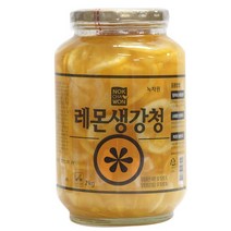 홈카페스타일 레몬생강청 2kg, 없음