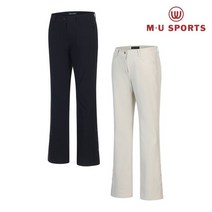 엠유스포츠 여성 옆선긴트임 세미부츠컷 팬츠 MU21522SL06