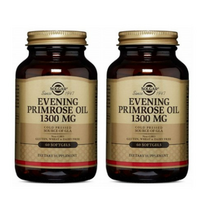 (1+1) 솔가 이브닝 프림 로즈 달맞이꽃 종장유 오일 감마리놀렌산 감마리놀레산 1300mg 60정 x 2팩, 2개
