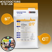 청담닥터스랩 가수분해 스킨코트 5kg 피부 피모관리 강아지 사료, 02.사료5kg+스마트본껌127g
