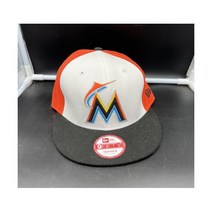 New Era 마이애미 말린스 스냅백 모자 우수한 상태