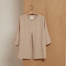 (정품)[지센] 노카라 베이직 자켓 LOJKM422_BE