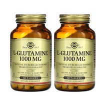 솔가 L-글루타민 1 000mg 60정 2개