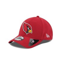 New Era Carolina Panthers 39THIRTY 팀 클래식 플렉스 모자 - 블랙, Arizona Cardinals, Small-Medium