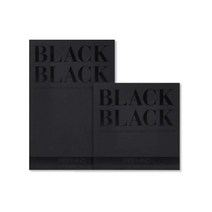 파브리아노 믹스드미디어 블랙 드로잉북 300g A4 BB02