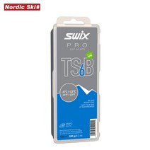 SWIX 스윅스 스키 보드 시합용 월드컵 왁스 왁싱 TS6 Black 180g