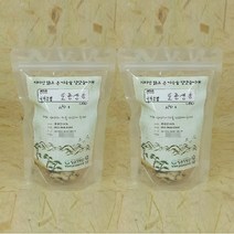 청운당농산 지리산 토종 생강차 국산 말린 건생강, 2팩, 150g