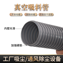 정전기 방지 나선호스 수중펌프 양수기 배수 급수 호스 pd 스퀘어 리브 파이프 산업용 환기 파이프 먼지 제거 플라스틱 리브 산 및 알칼리 방지 액체 호스 나선형 흡입 배기 바람, 없음