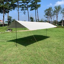 하스비크 블랙코팅 렉타 타프 차박 차량 초경량 자외선차단 그늘막 차광막 4x3m 폴대포함, 렉타타프-블랙(블랙코팅), 5x3m 폴대포함