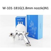 무선고압청소용물총 스프레이 건 W-101 에어 400cc 컵 핸드 수동 1.0/1.3/1.5/1.8mm 고품질 전동 공구, 08 1.8mm