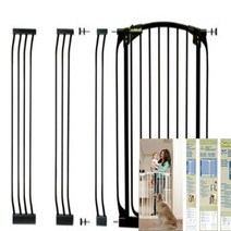 이지리치 애견 안전문 익스텐션 대형 연장패널 강아지안전문 개울타리, 연장(27cm) 화이트