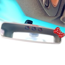 무배 헬로키티 자동차 룸미러 (아이러브8771) 와이드 백미러 차량, 단품